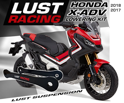 2017-2019 Honda X-ADV lowering kits by LUST Racing