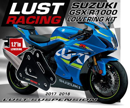 2017-2019 Suzuki GSXR1000 lowering kit, lowering link GSX-R1000 LUST Racing