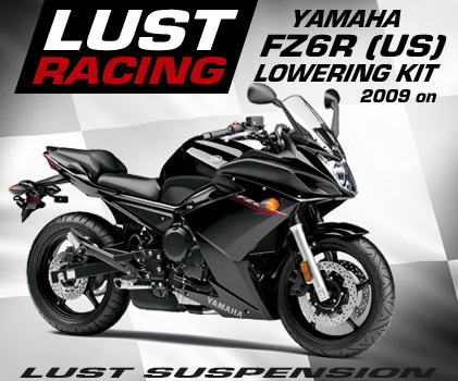 Yamaha FZ6R lowering kit US and Canada models only