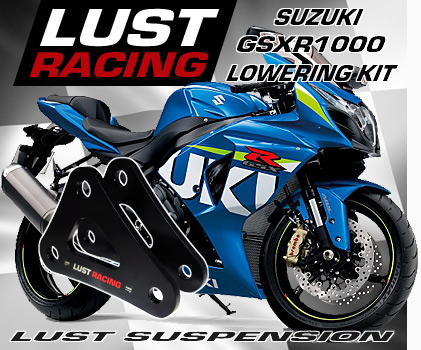 2009-2016 Suzuki GSX-R1000 lowering kit, lust racing lowering links GSX-R1000