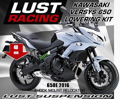 Kawasaki Versys 650 E/F lowering kit 2016 2017 2018 , KLE650E F lowering kit