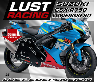 2016-2019 Suzuki GSXR750 lowering kit