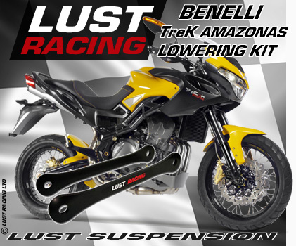 Benelli Trek lowering kit, Benelli motorcycle accessories