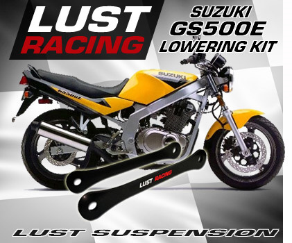 GS500E lowering kit. Lust Racing Suzuki GS500 lowering lowering links, image 