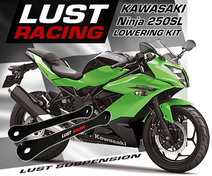 2015-2019 Kawasaki Ninja 250SL lowering kit by LUST Racing