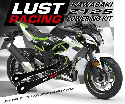 2019 Kawasaki Z125 lowering kit