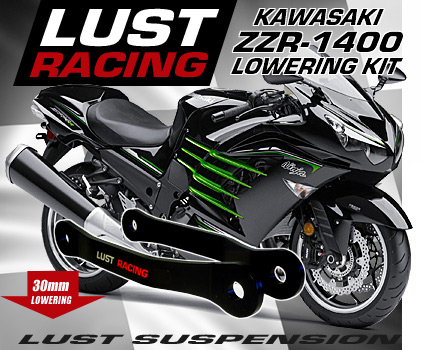Kawasaki ZZR-1400 lowering kit 2006-2018